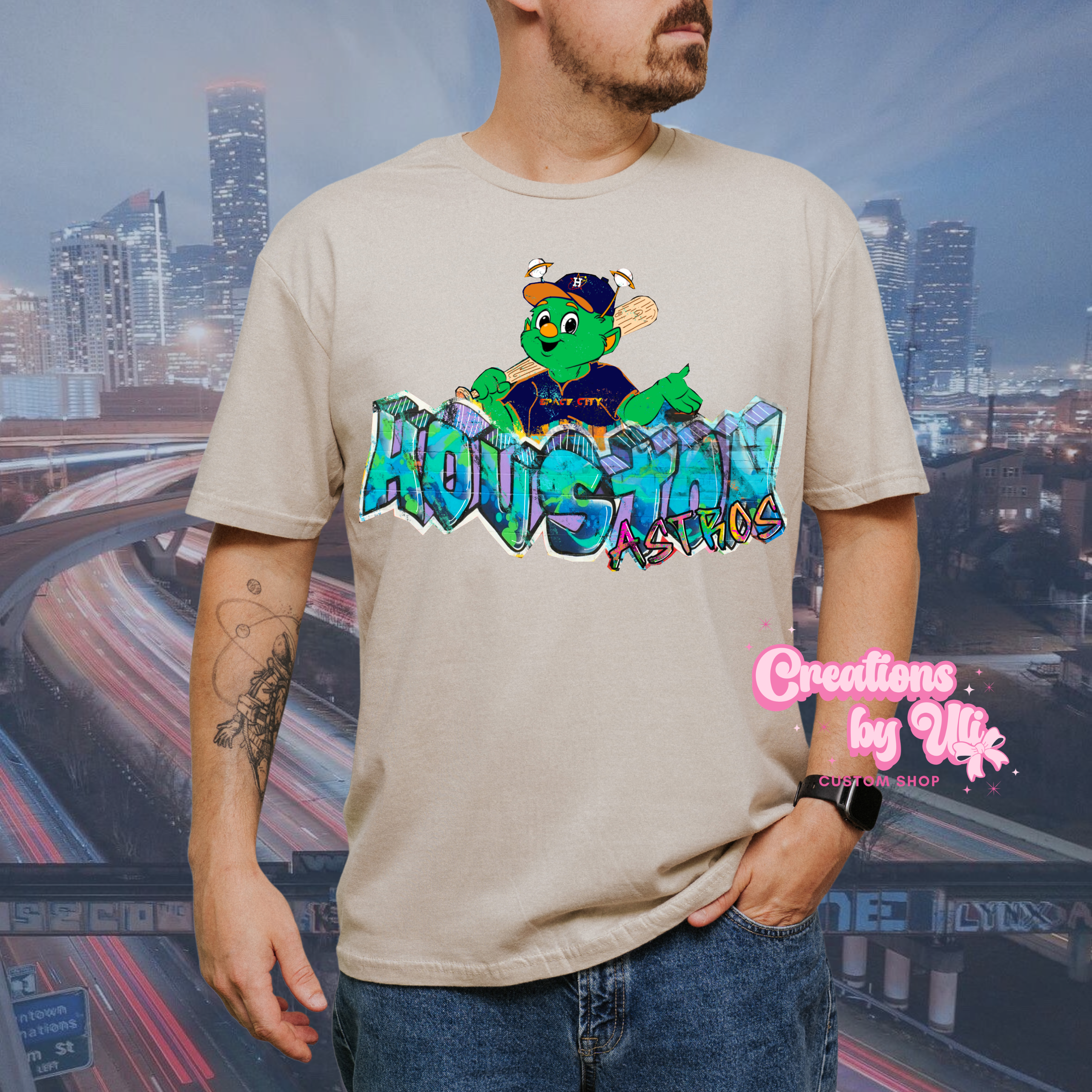 Graffiti Mascot Tee