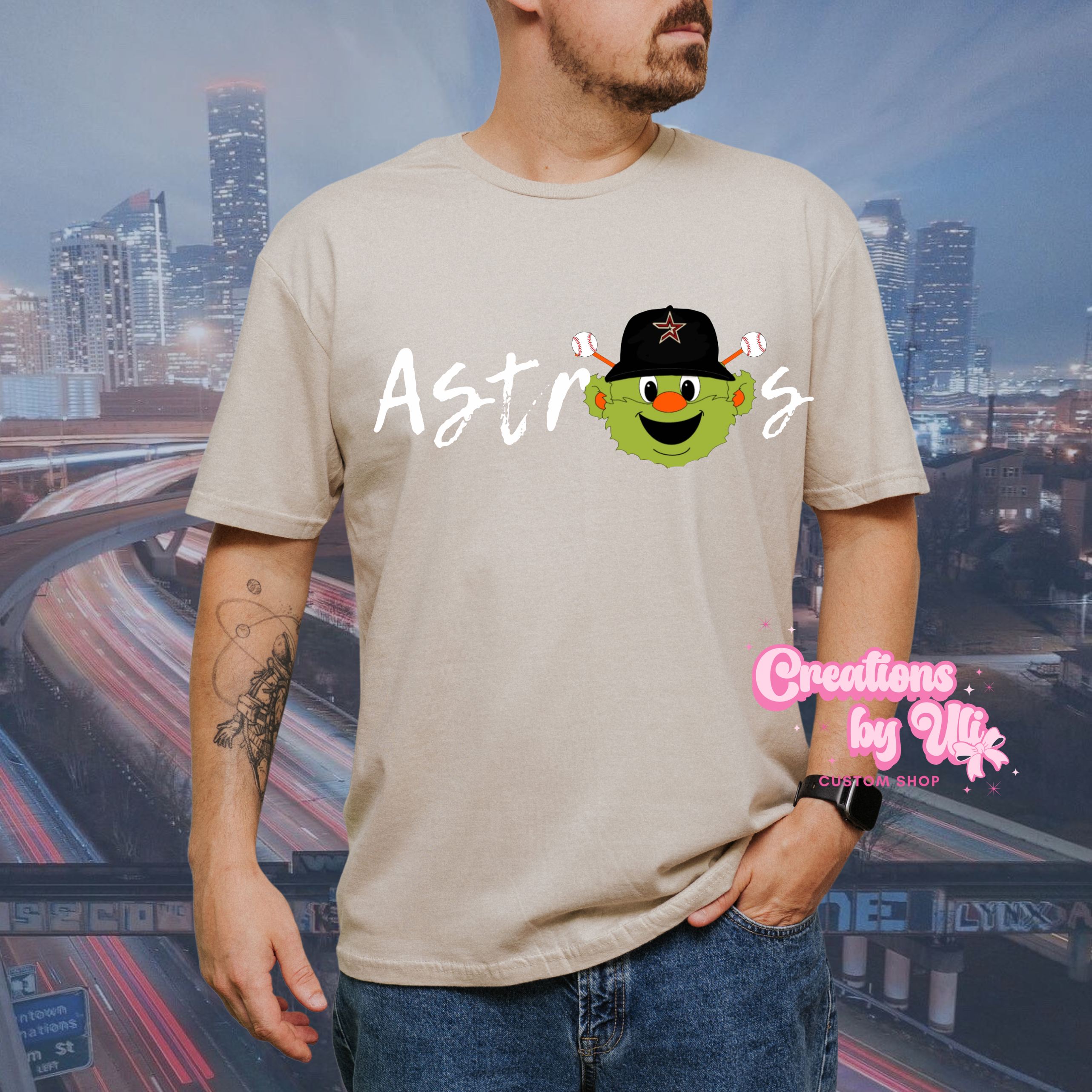 Houston Mascot Tee