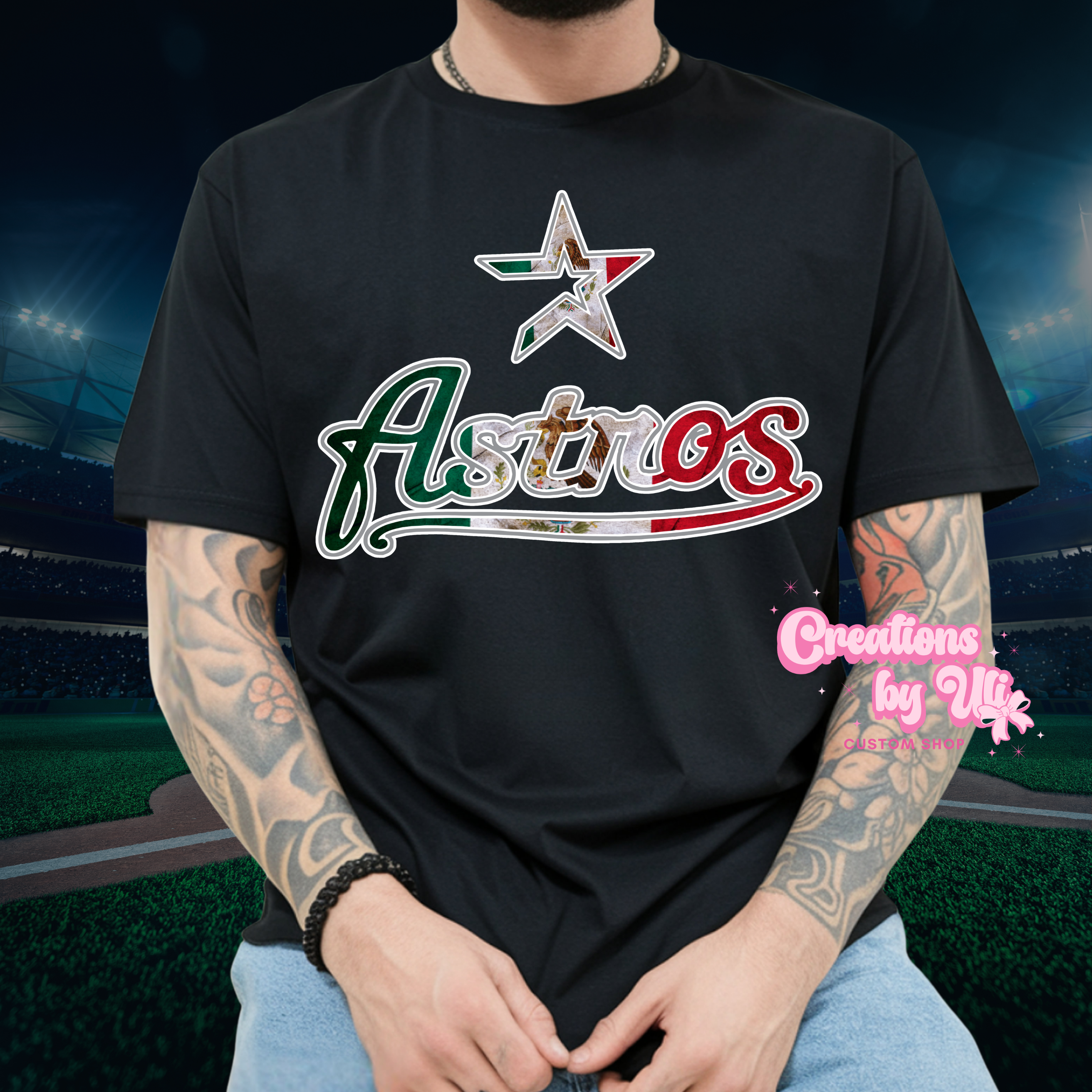 Houston Astros Mexico Pride Tee
