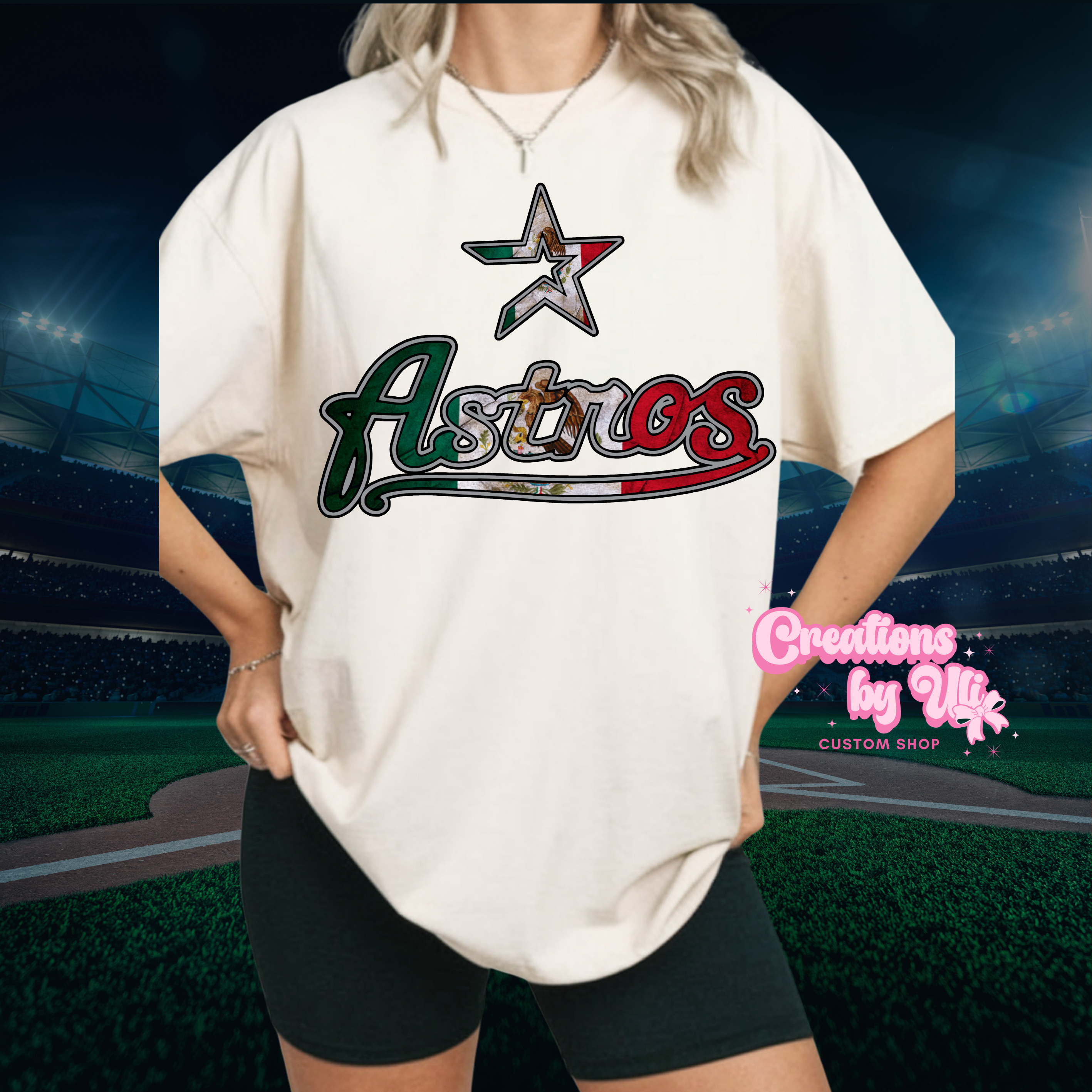 Houston Astros Mexico Pride Tee