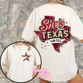 She’s From Texas Tee – Glitter