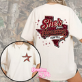 She’s From Houston Tee – Glitter
