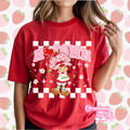 Htown Strawberry Girl Tee - White