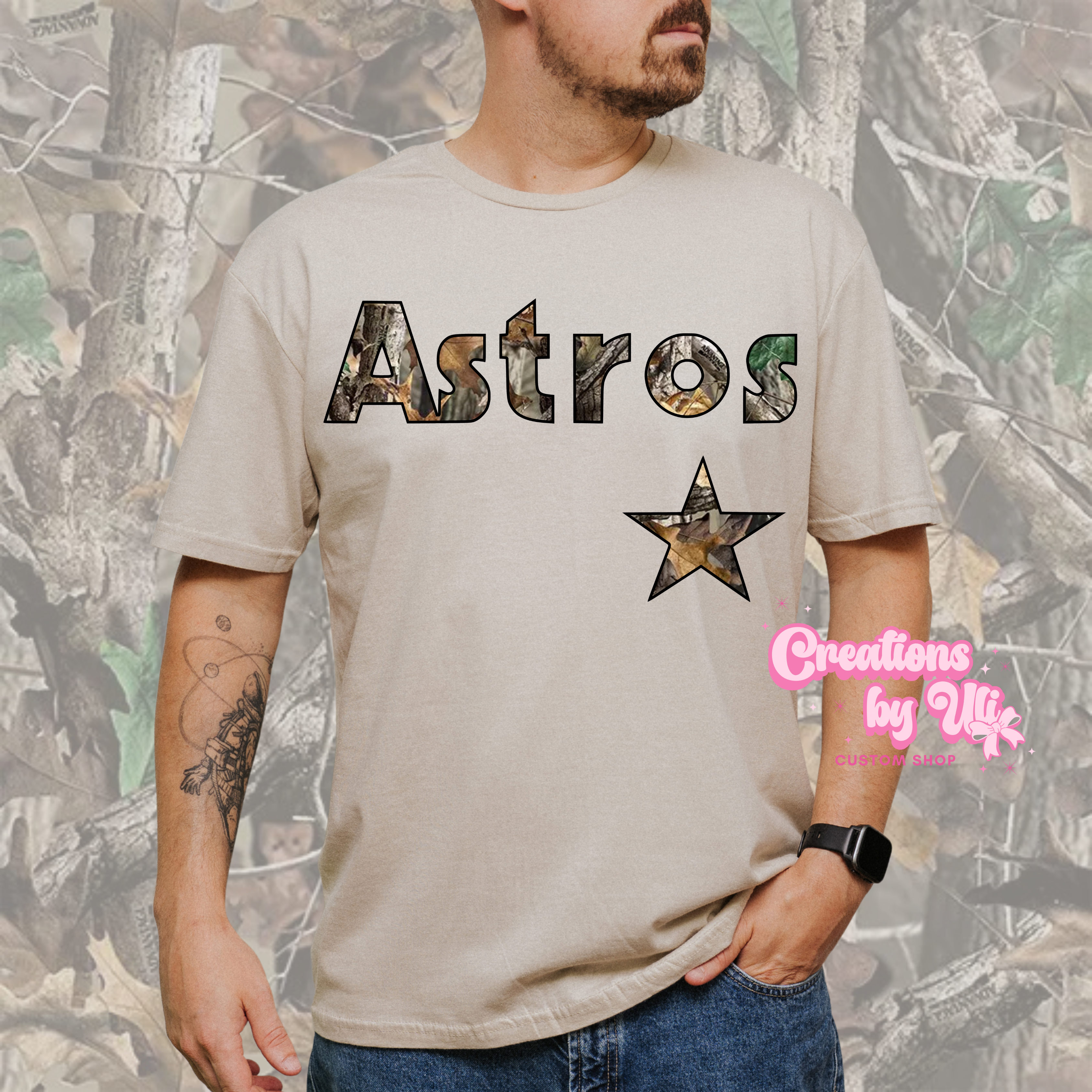Astros Camo Tee
