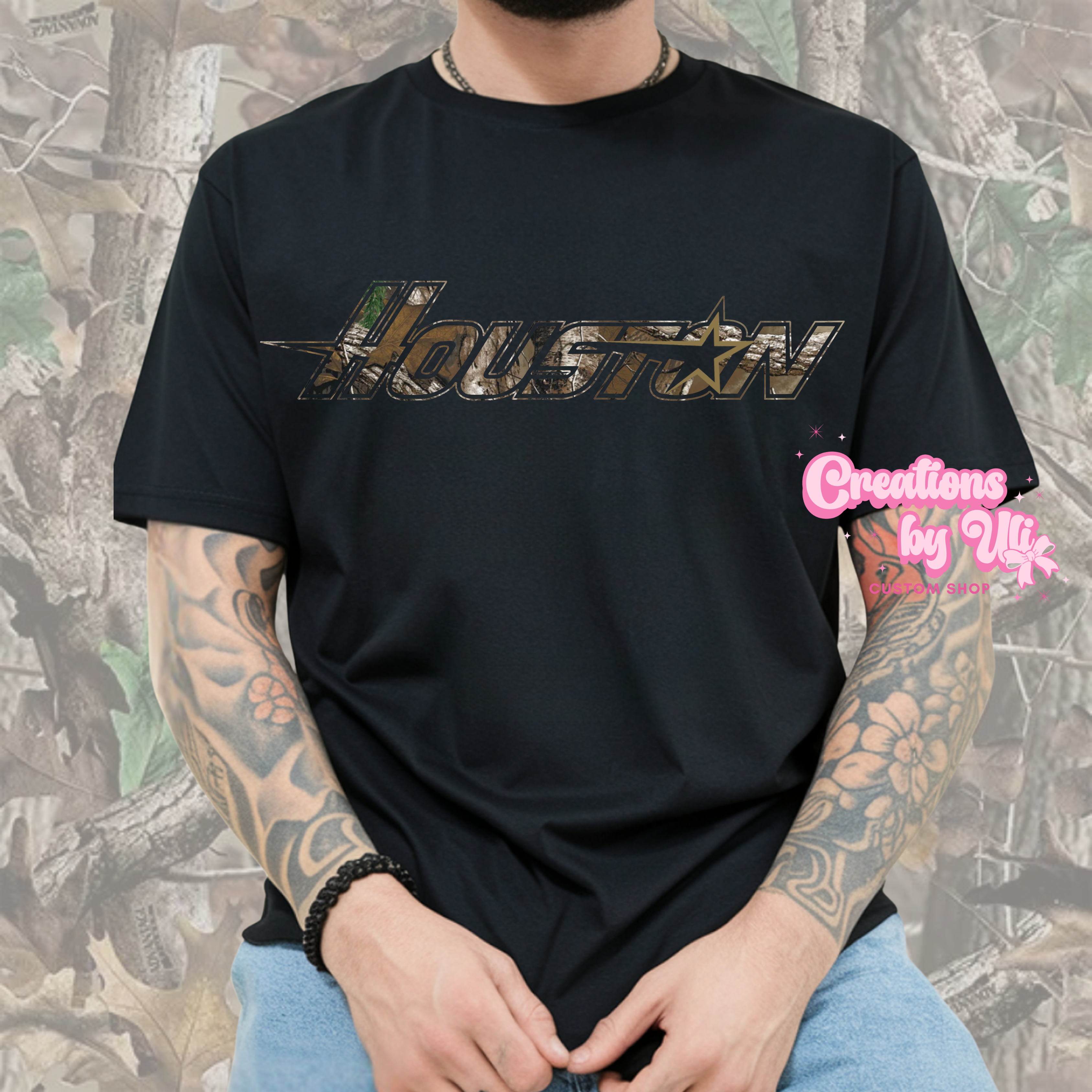 Houston Camo Tee