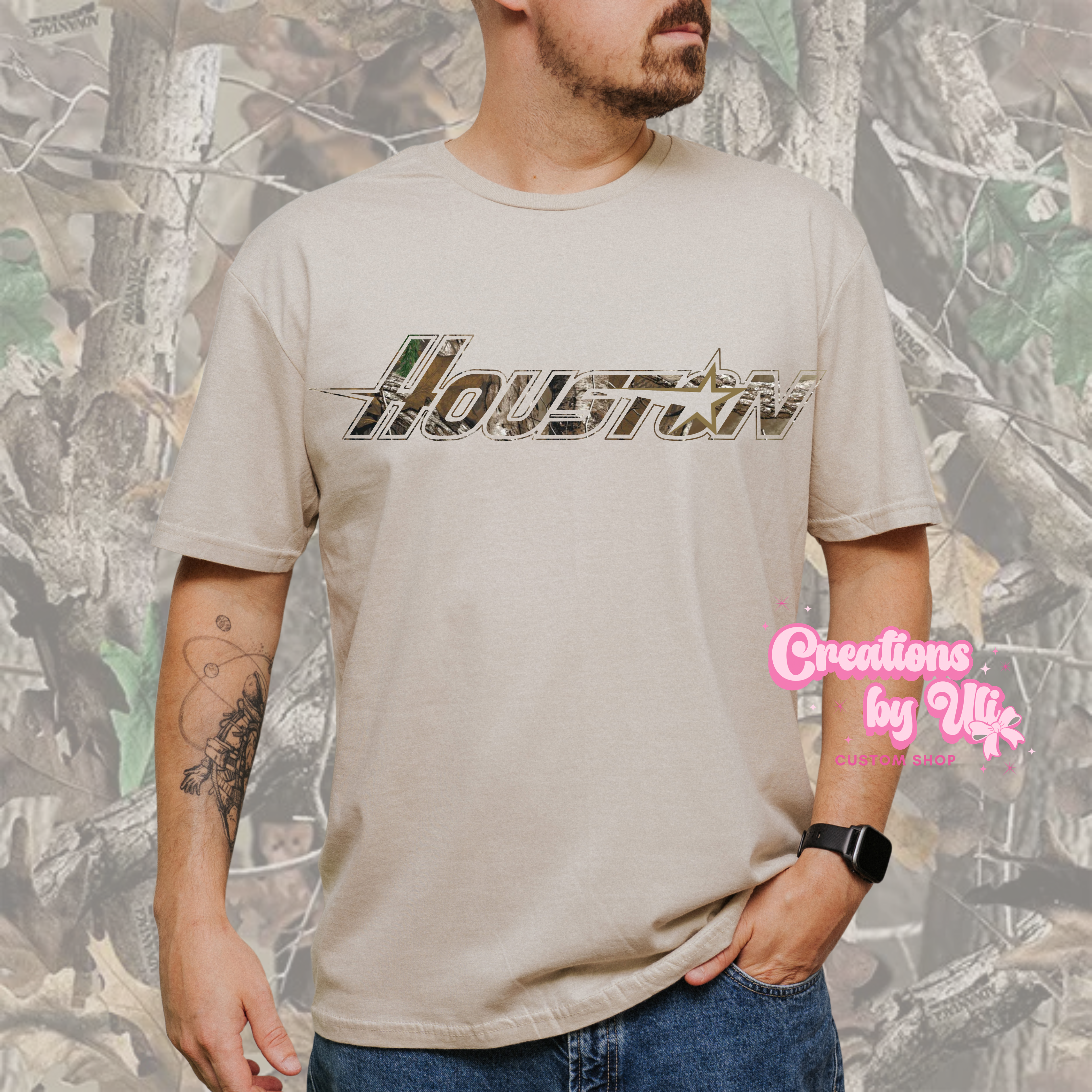 Houston Camo Tee
