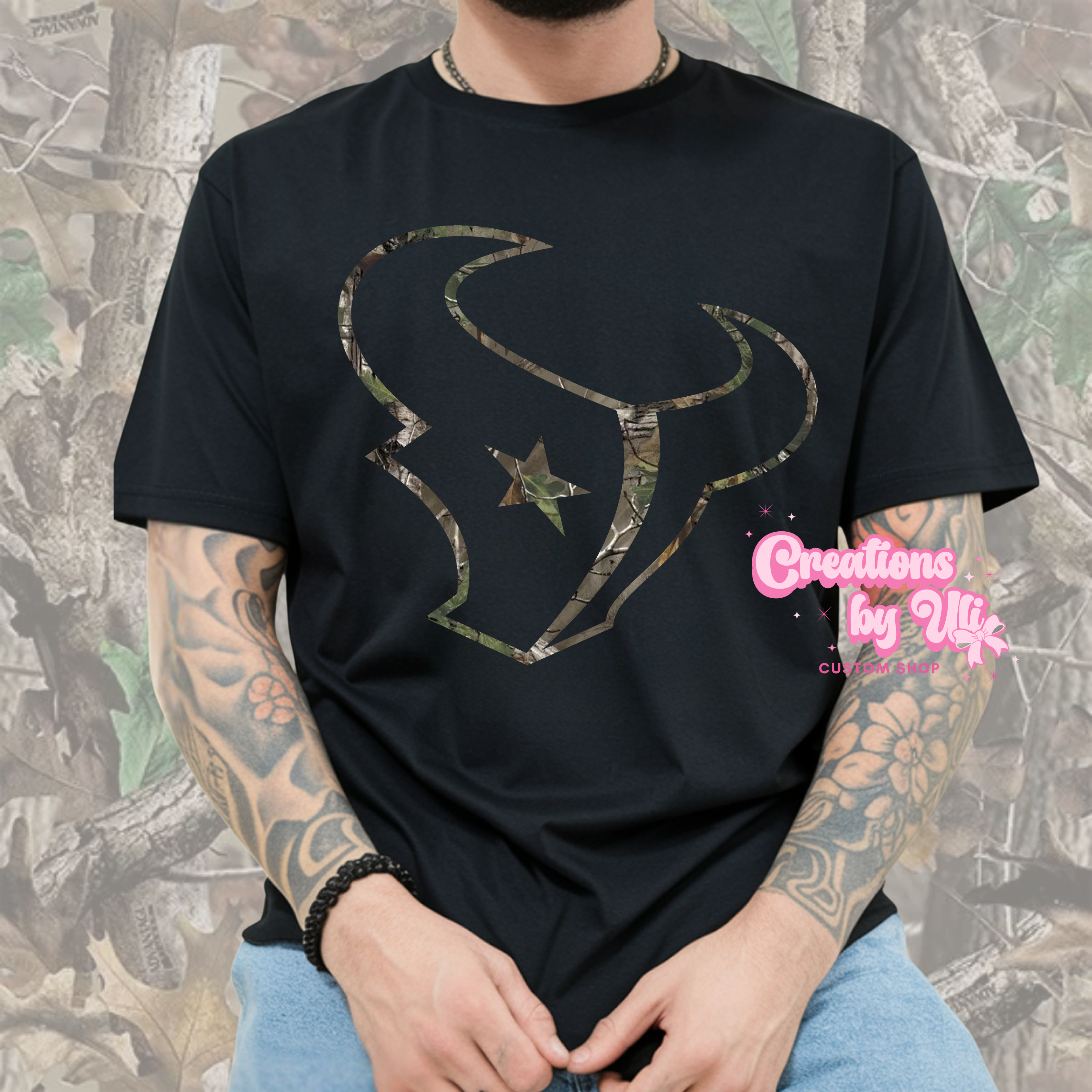 Houston Texans Camo Tee
