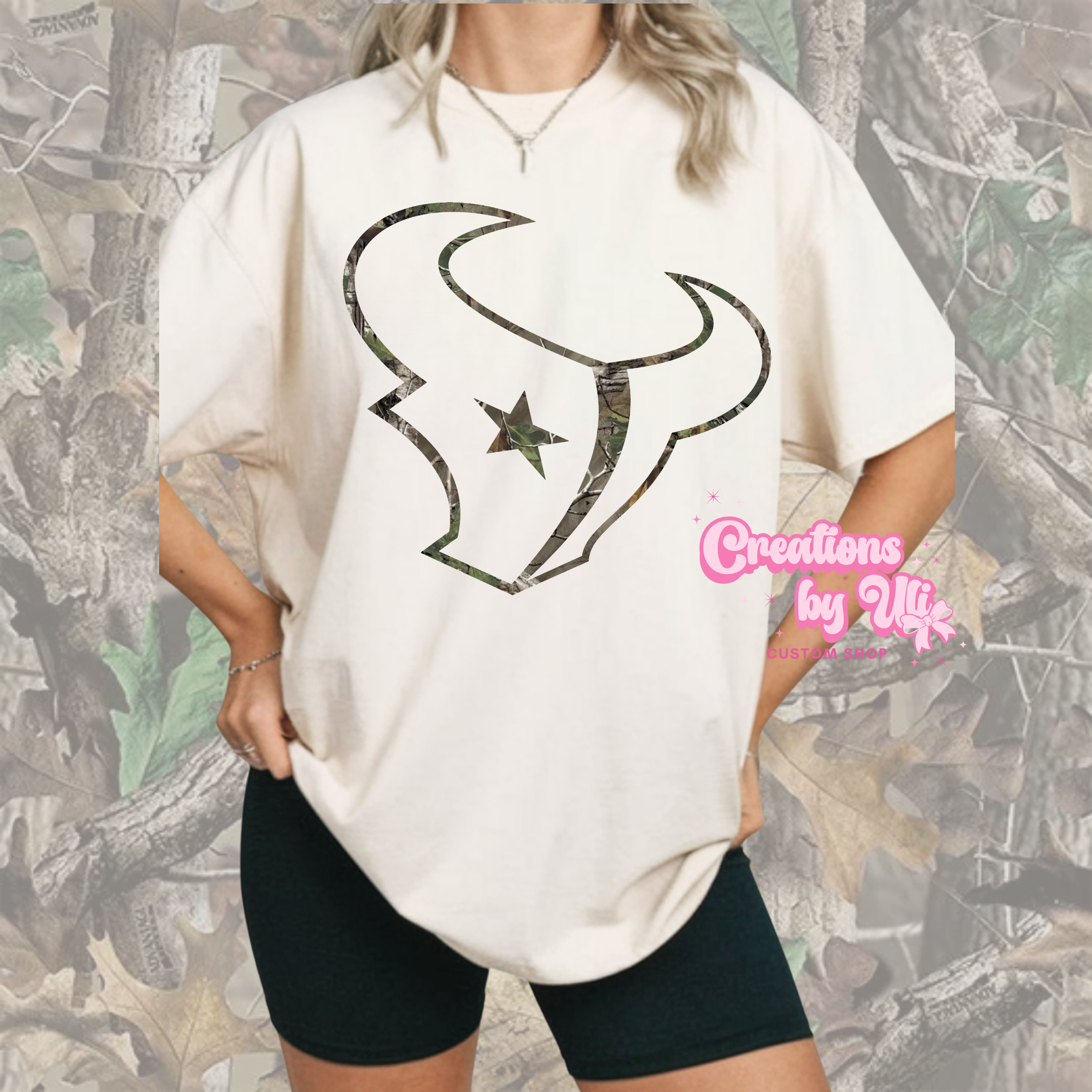 Houston Texans Camo Tee