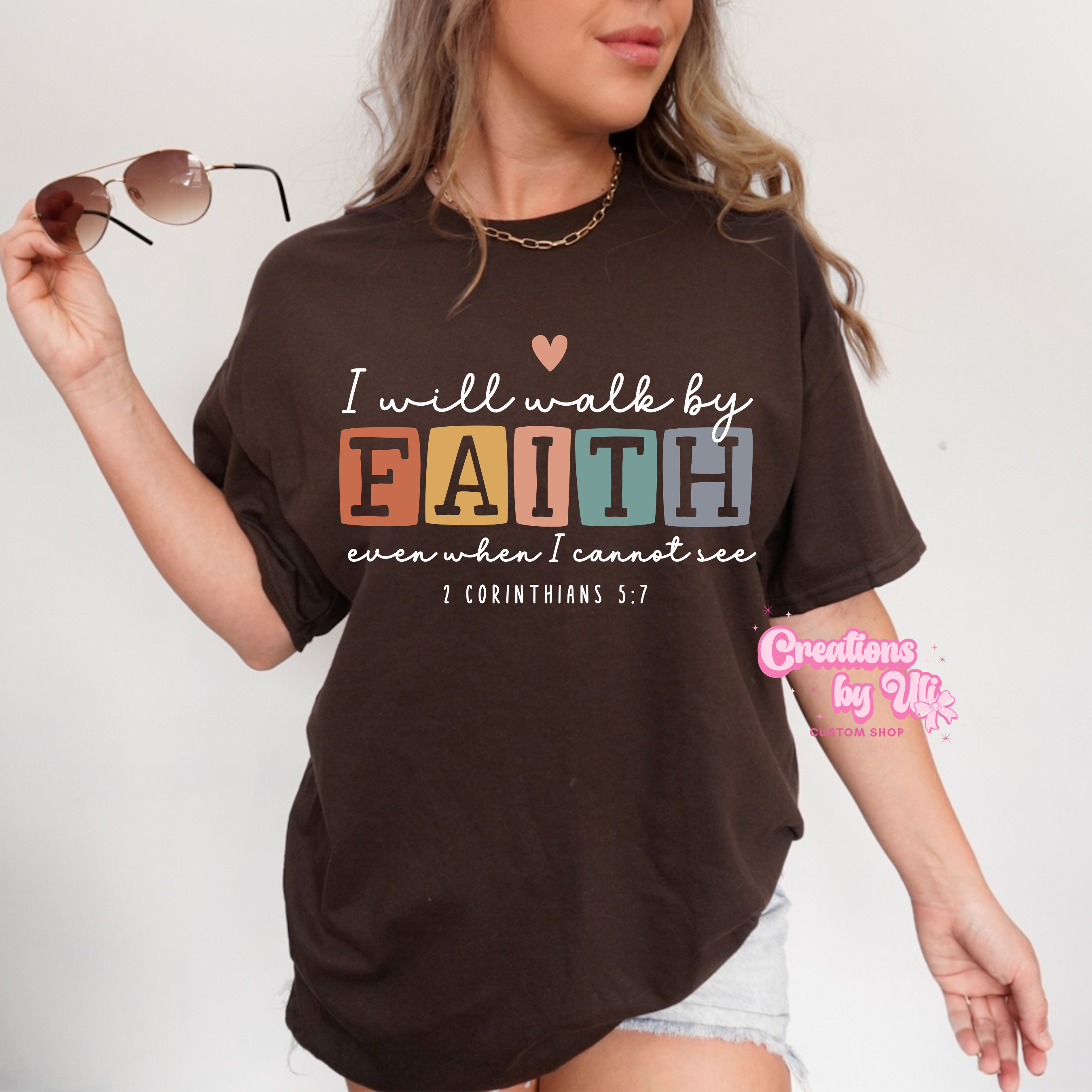 I Will Walk By Faith Tee