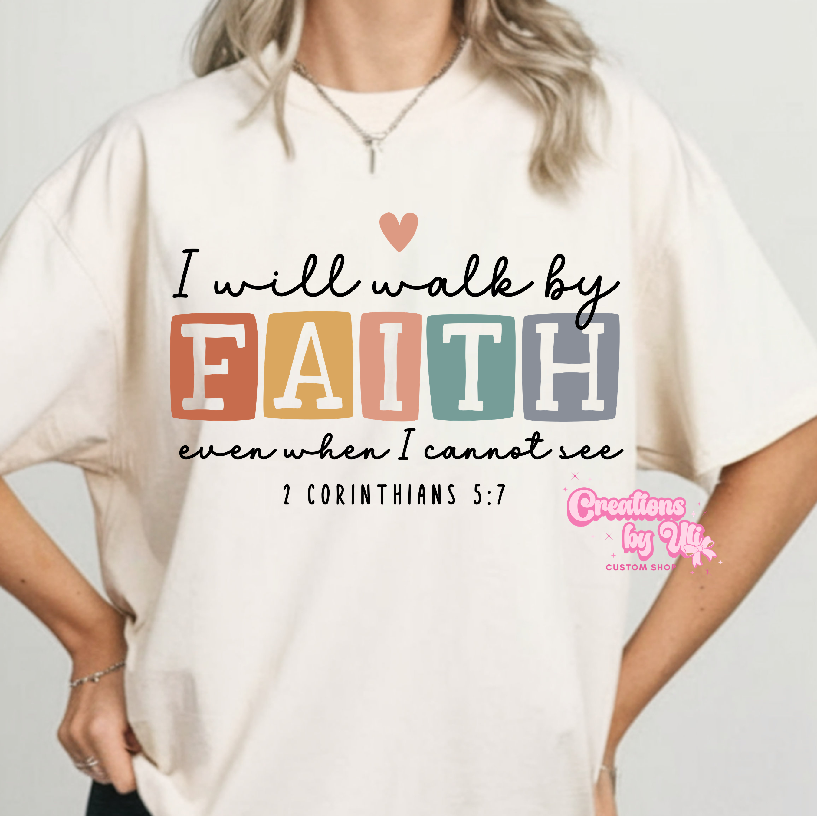 I Will Walk By Faith Tee