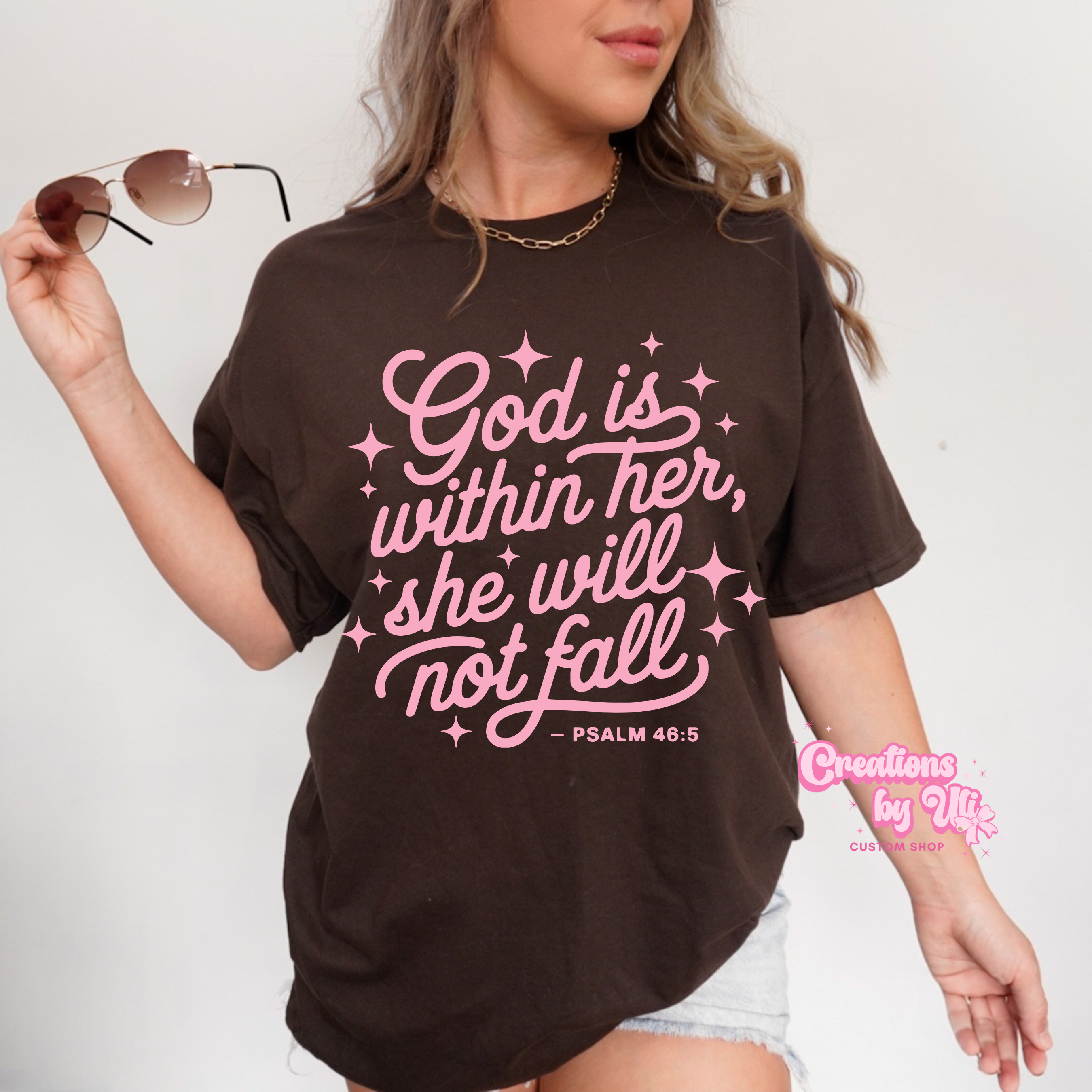 God Is Within Her Tee