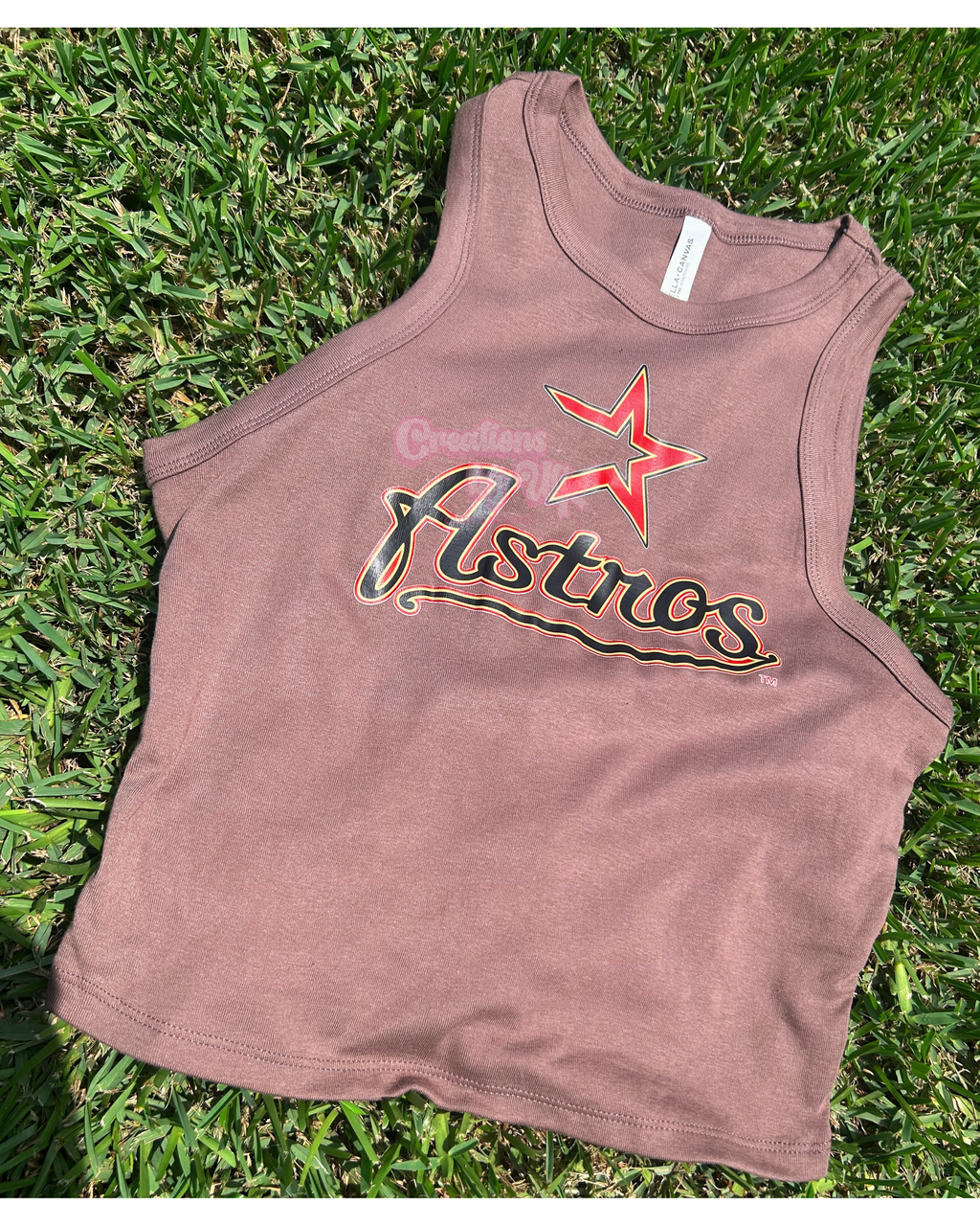 Astros Vintage Racerback Tank