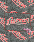 Black Leopard Astros Tee