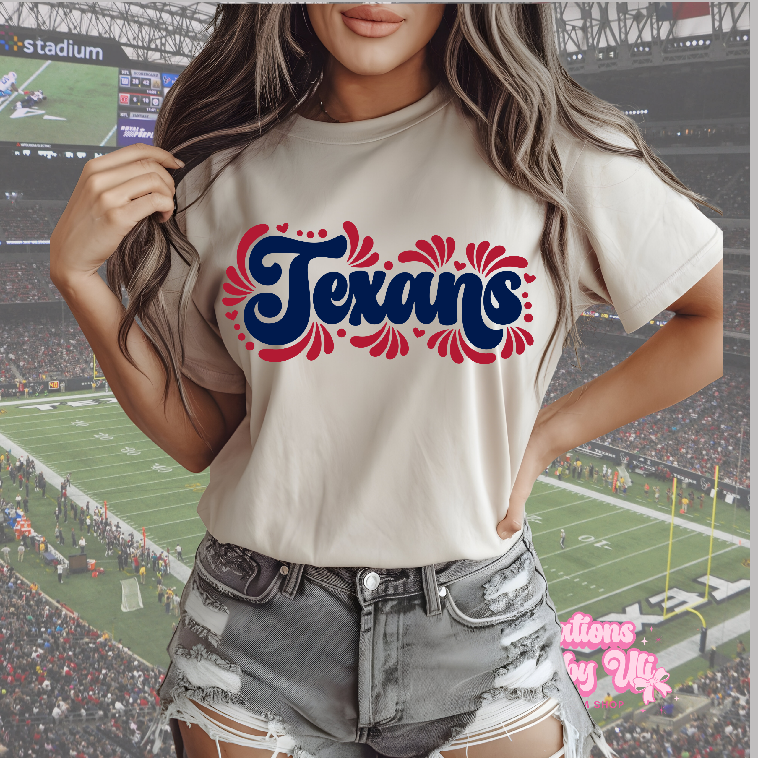 Texans Talavera Script Tee