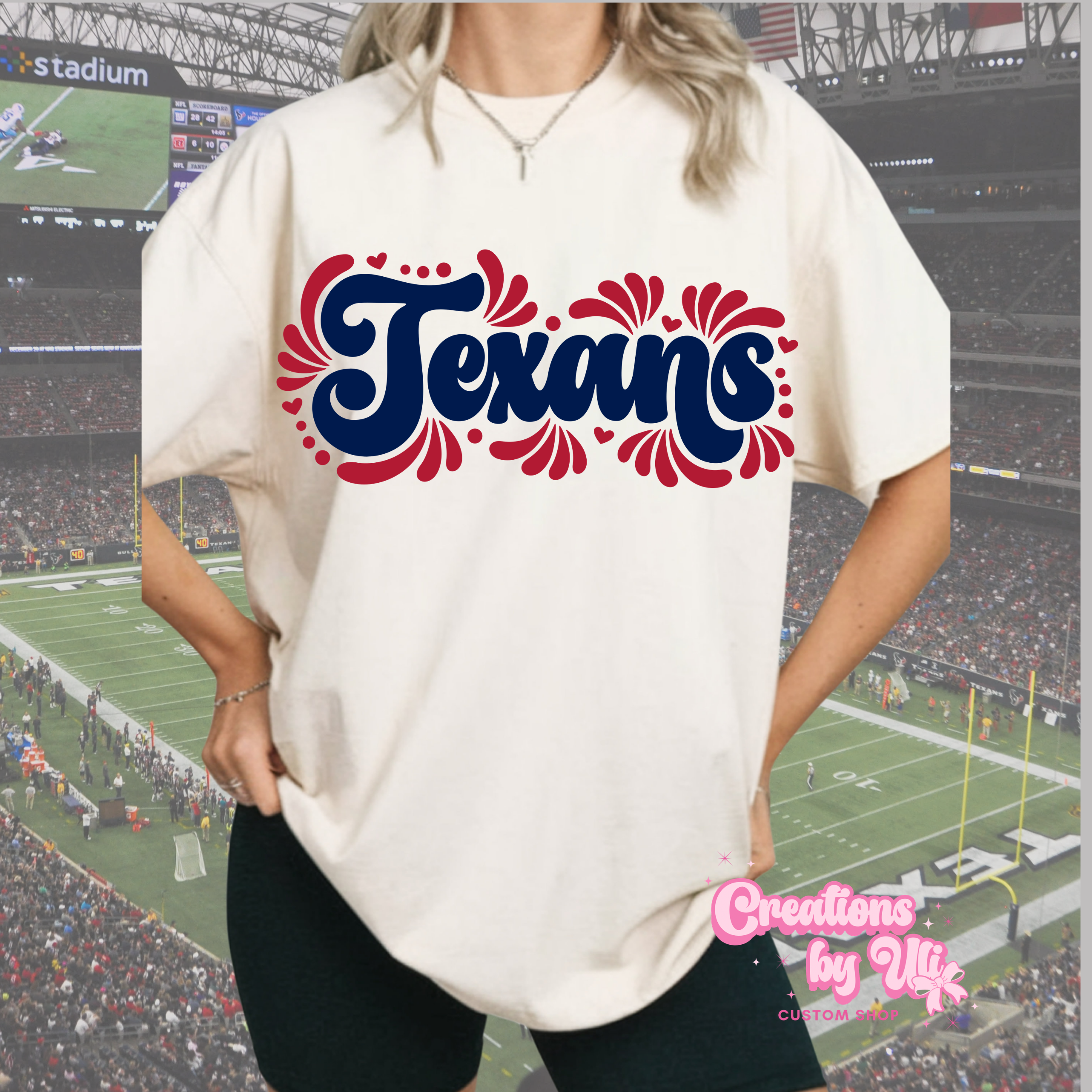 Texans Talavera Script Tee